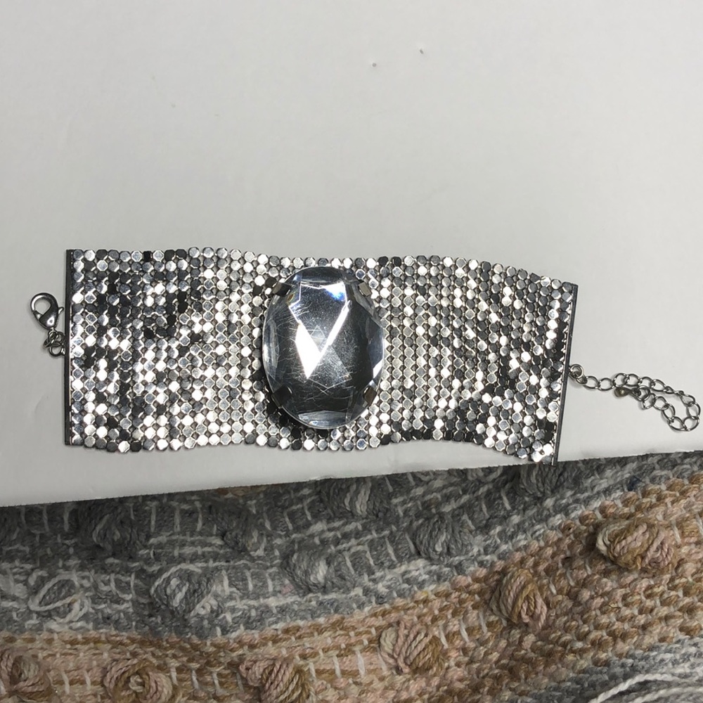 Fashion Silver stone bracelet